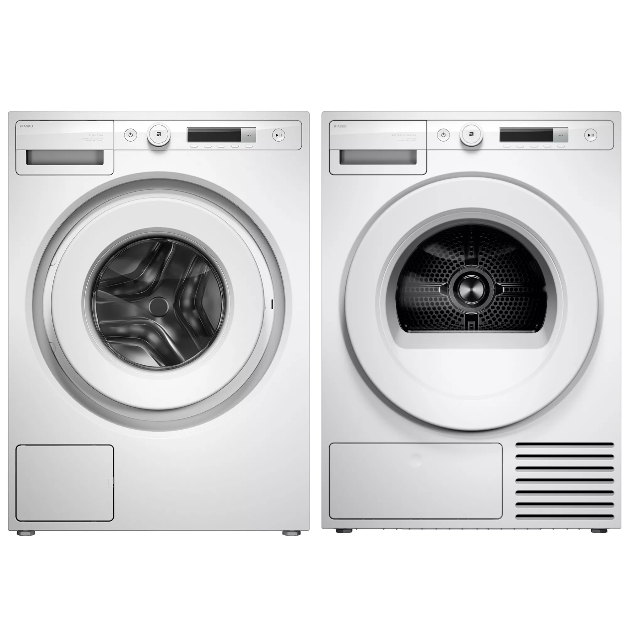 Комплект Asko Стиральная машина W1084BW + Сушильная машина T108HBW