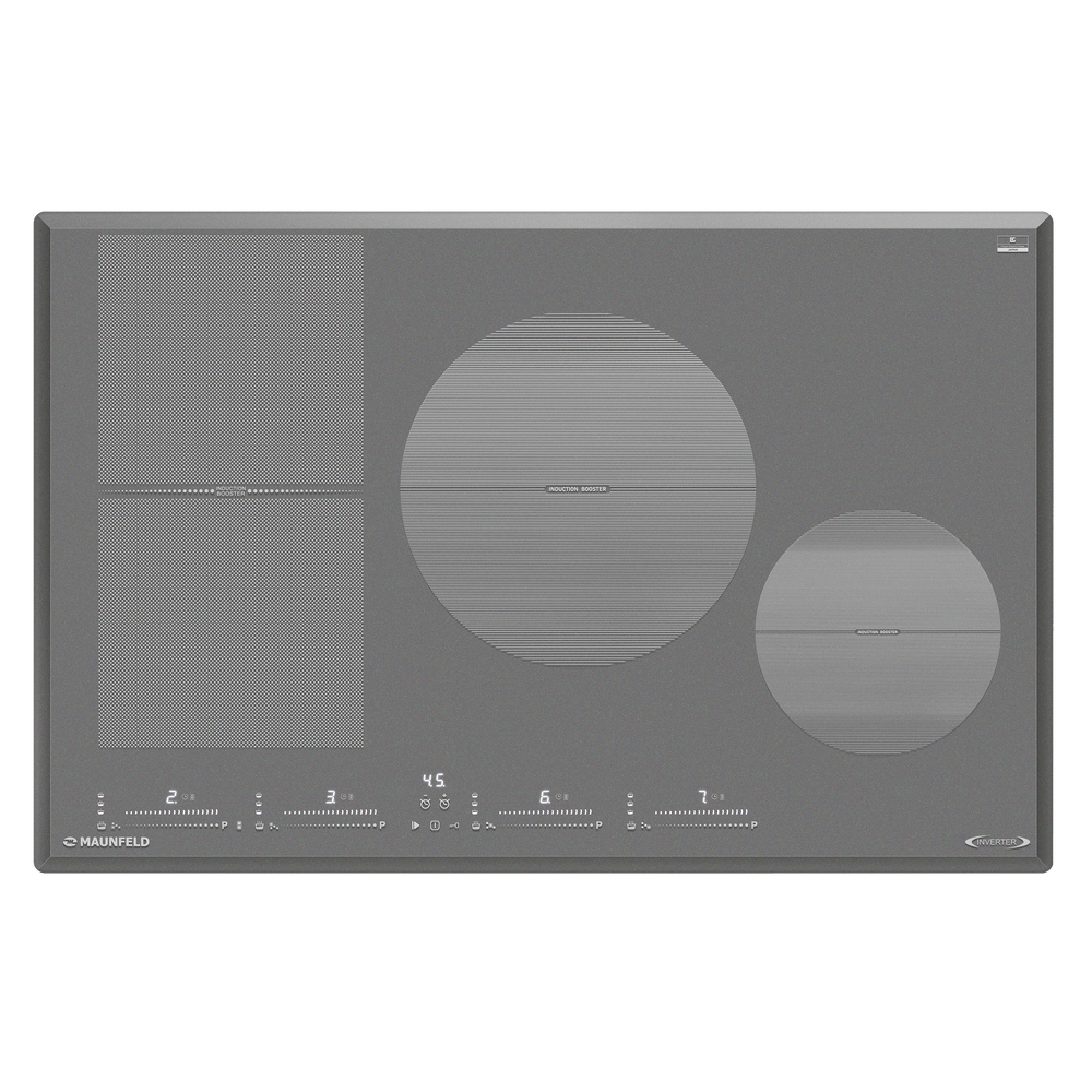 Индукционная варочная панель MAUNFELD CVI804SFLGR Inverter RU